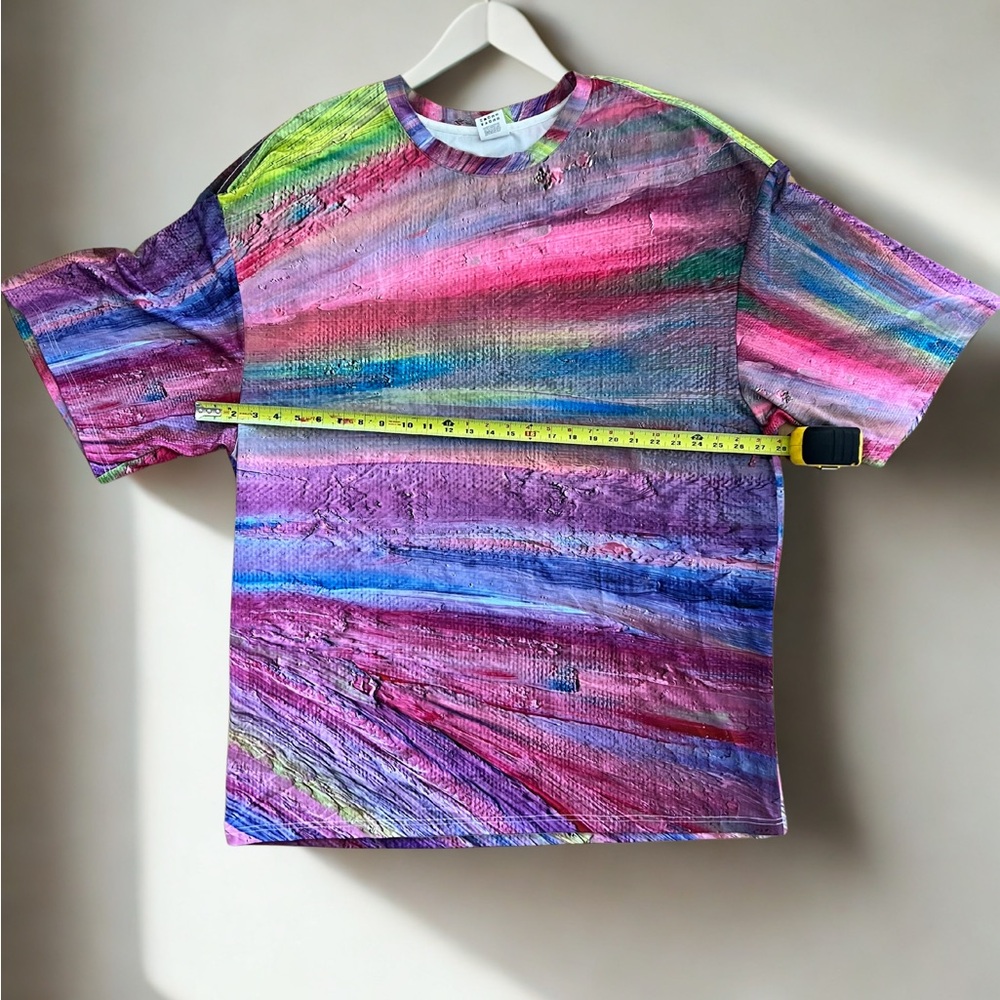 BRAND NEW - Blue Short Sleeve Tee with URBAN GARDEN Design